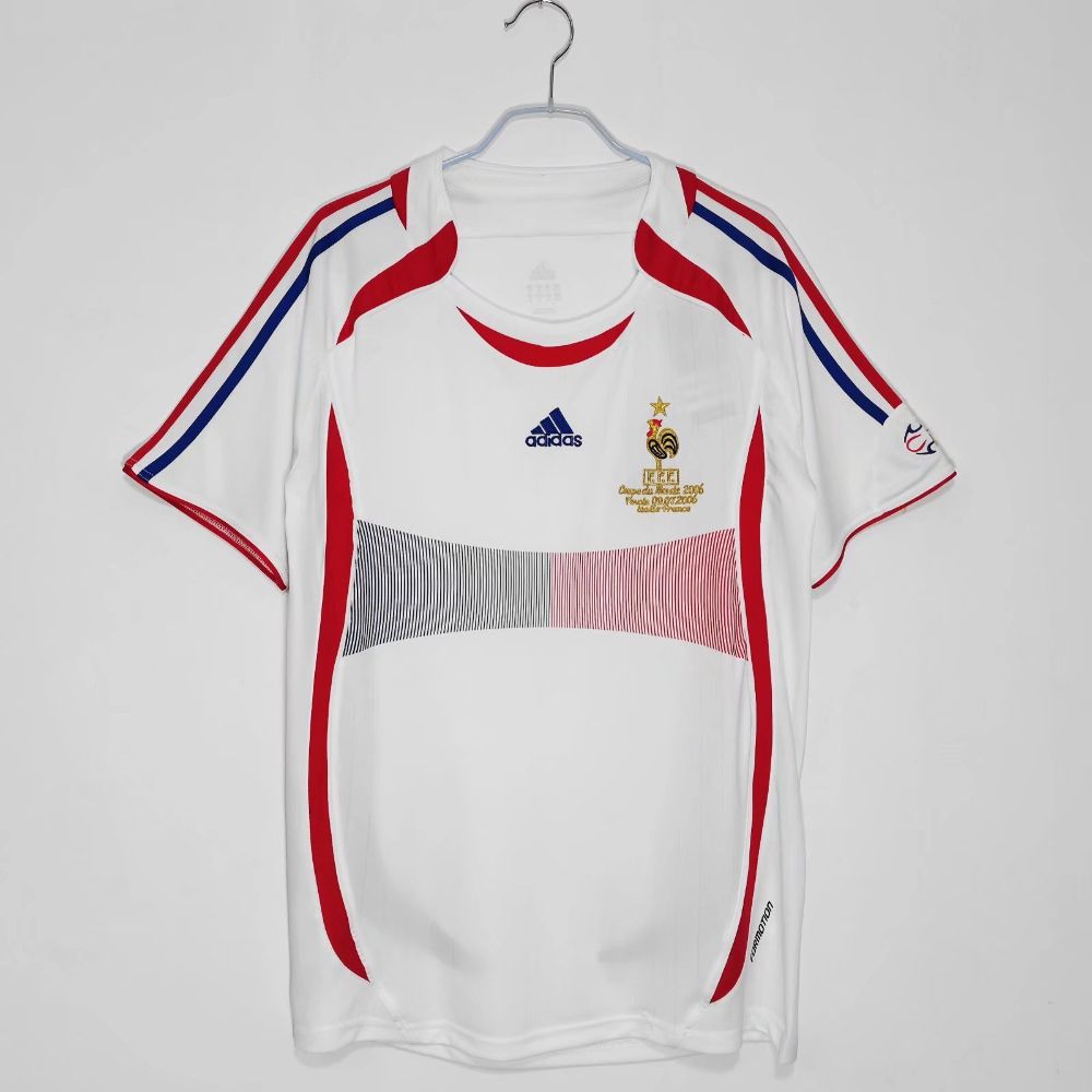 Camisa França Branca 2006 - Versão Retrô