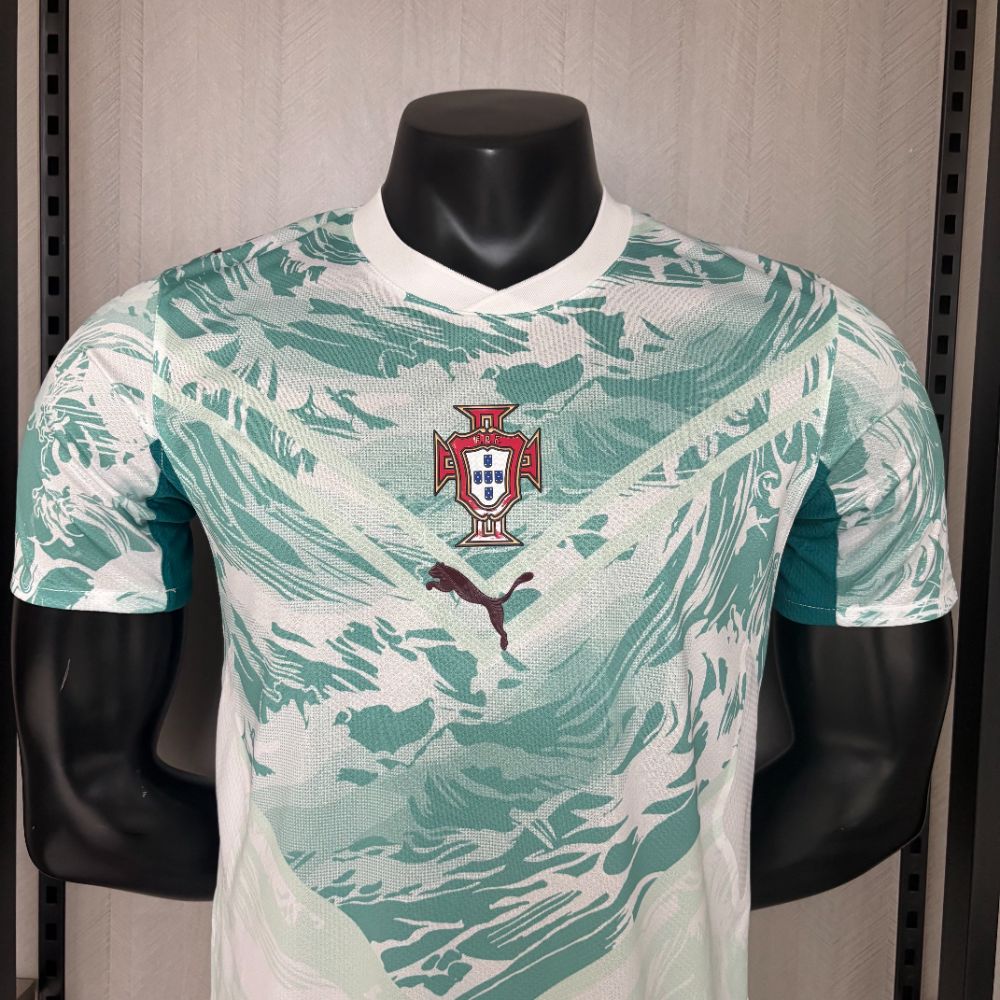 Camisa Portugal Azul Copa 2026 - Versão Jogador