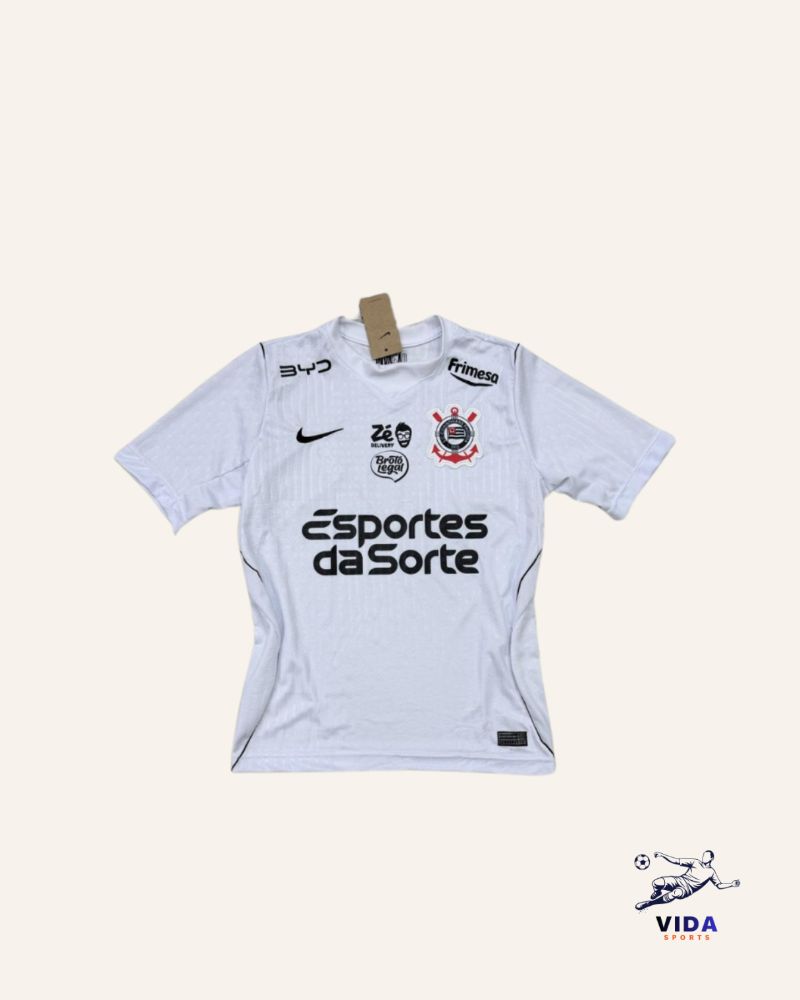 Camisa Corinthians Feminina 2026 - Versão Torcedor