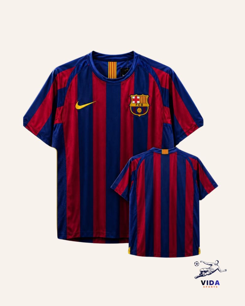 Camisa Barcelona 2006 - Versão Retrô