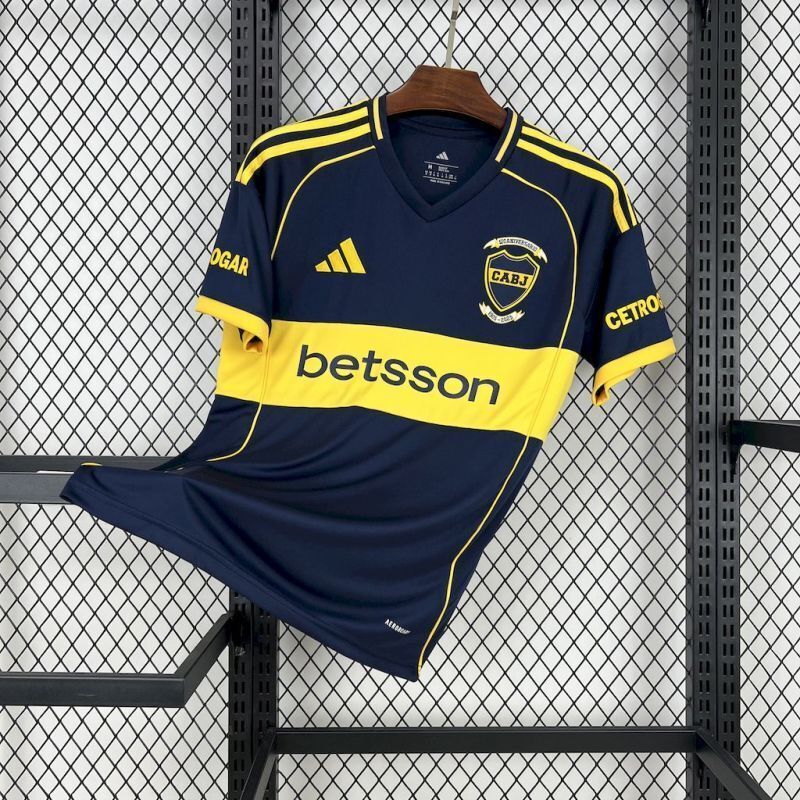 Camisa Boca Juniors Modelo Azul 2025 - Versão Torcedor