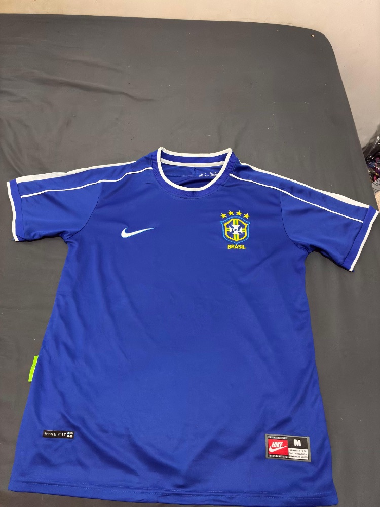 Camisa Seleção Brasileira 1998 - Versão Retrô