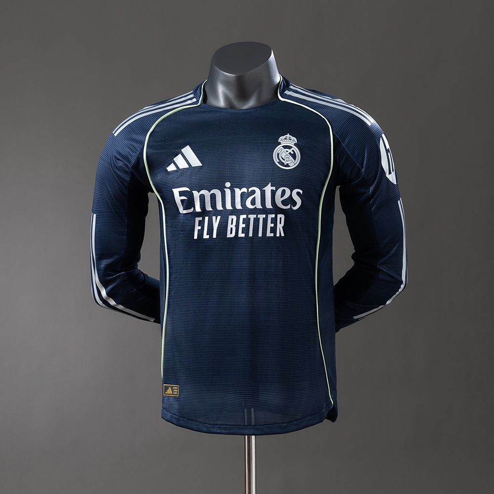 Camisa Real Madrid Modelo Preta 2026 - Versão Jogador