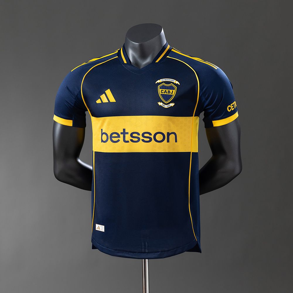 Camisa Boca Juniors Modelo Azul 2025 - Versão Jogador