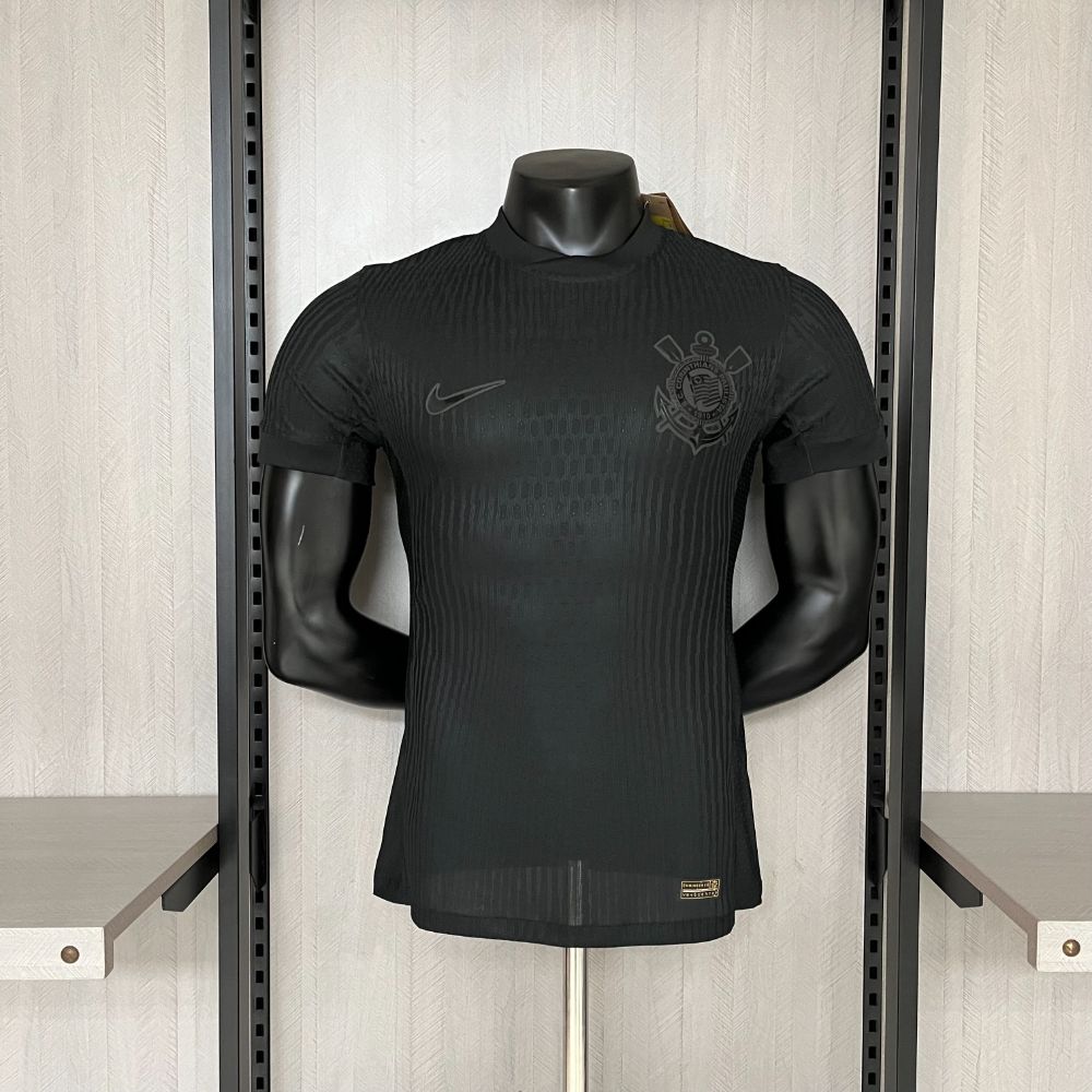 Camisa Corinthians Modelo All Black 2024 - Versão Jogador