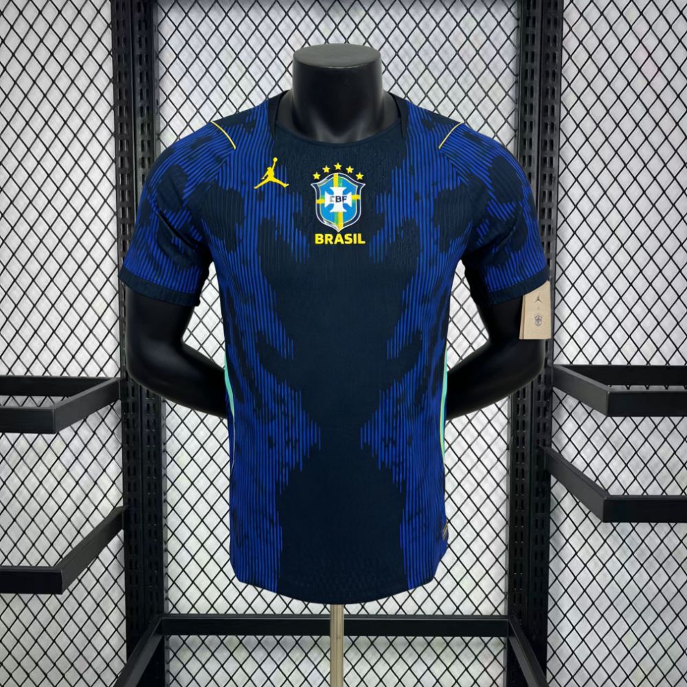 Camisa Brasil Azul Copa 2026 - Versão Jogador