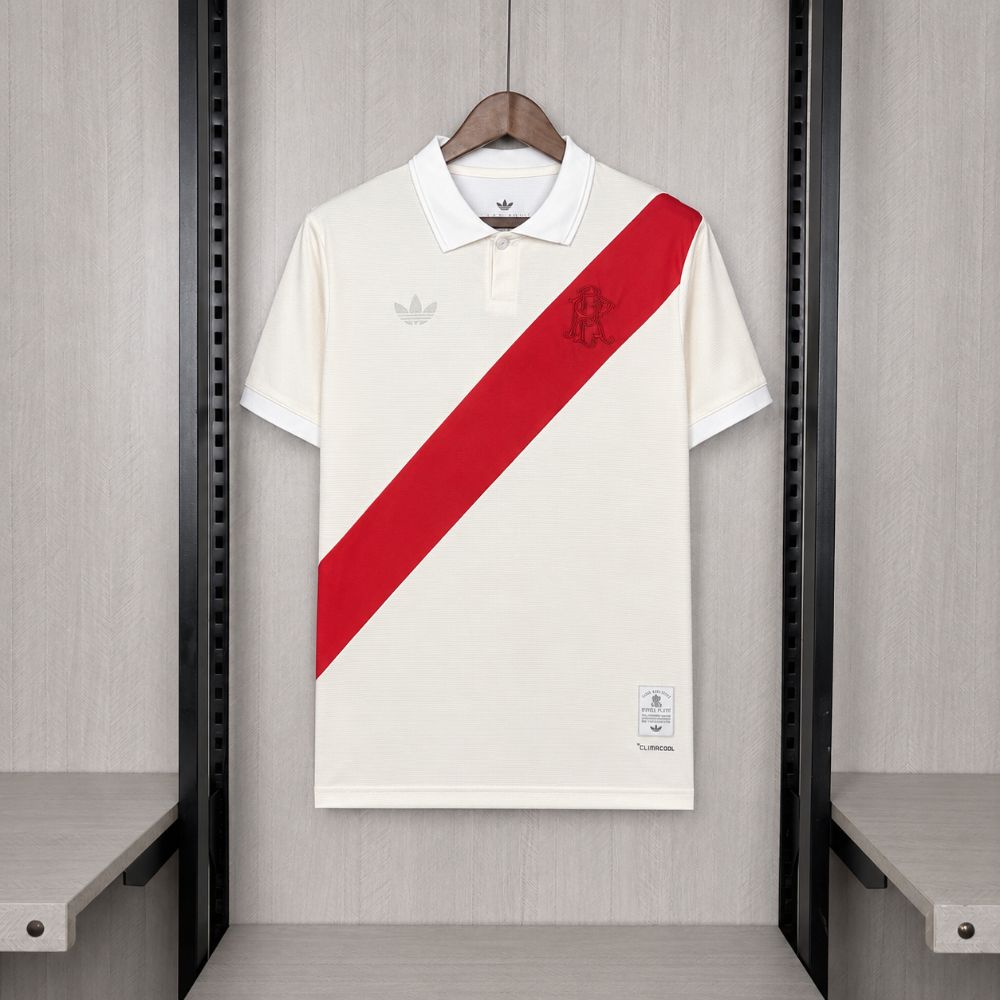 Camisa River Plate Branca 2026 - Versão Torcedor
