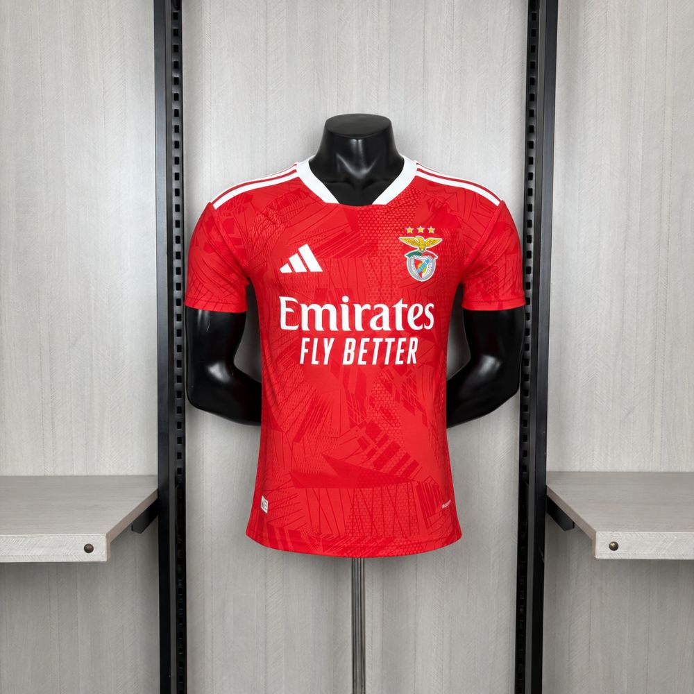 Camisa Benfica Vermelha 2026 - Versão Jogador