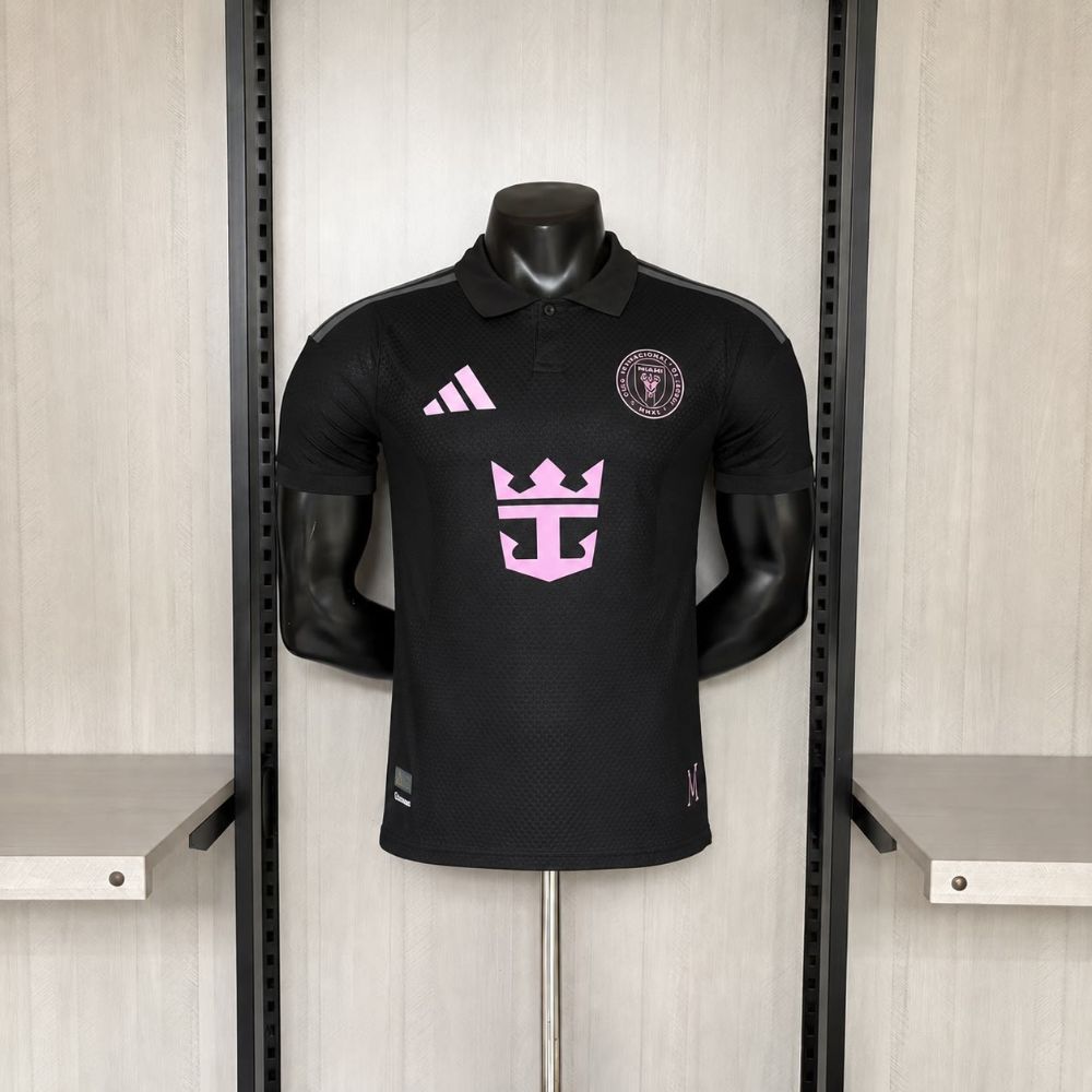 Camisa Inter Miami Modelo Preta 2026 - Versão Jogador