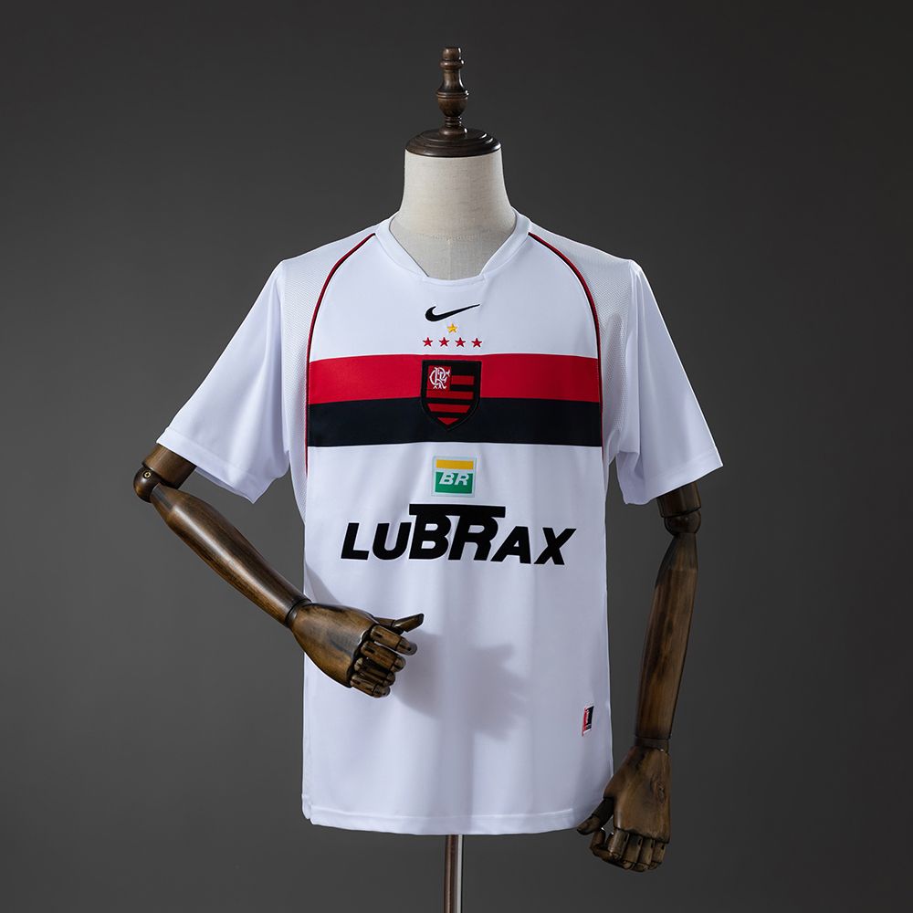 Camisa Flamengo Branca 2003 - Versão Retrô