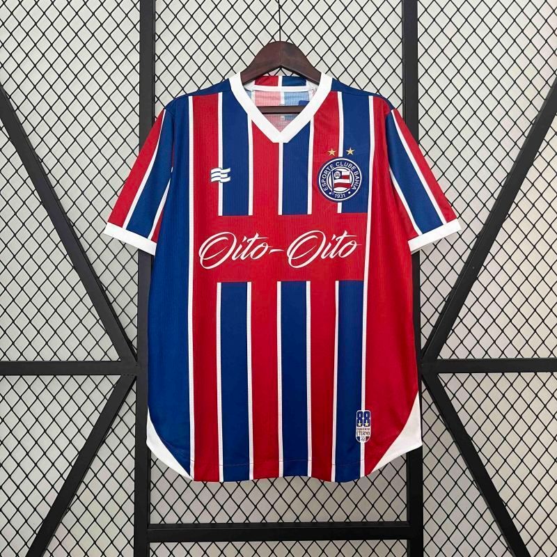 Camisa Bahia Modelo Tricolor 1988 - Versão Retrô