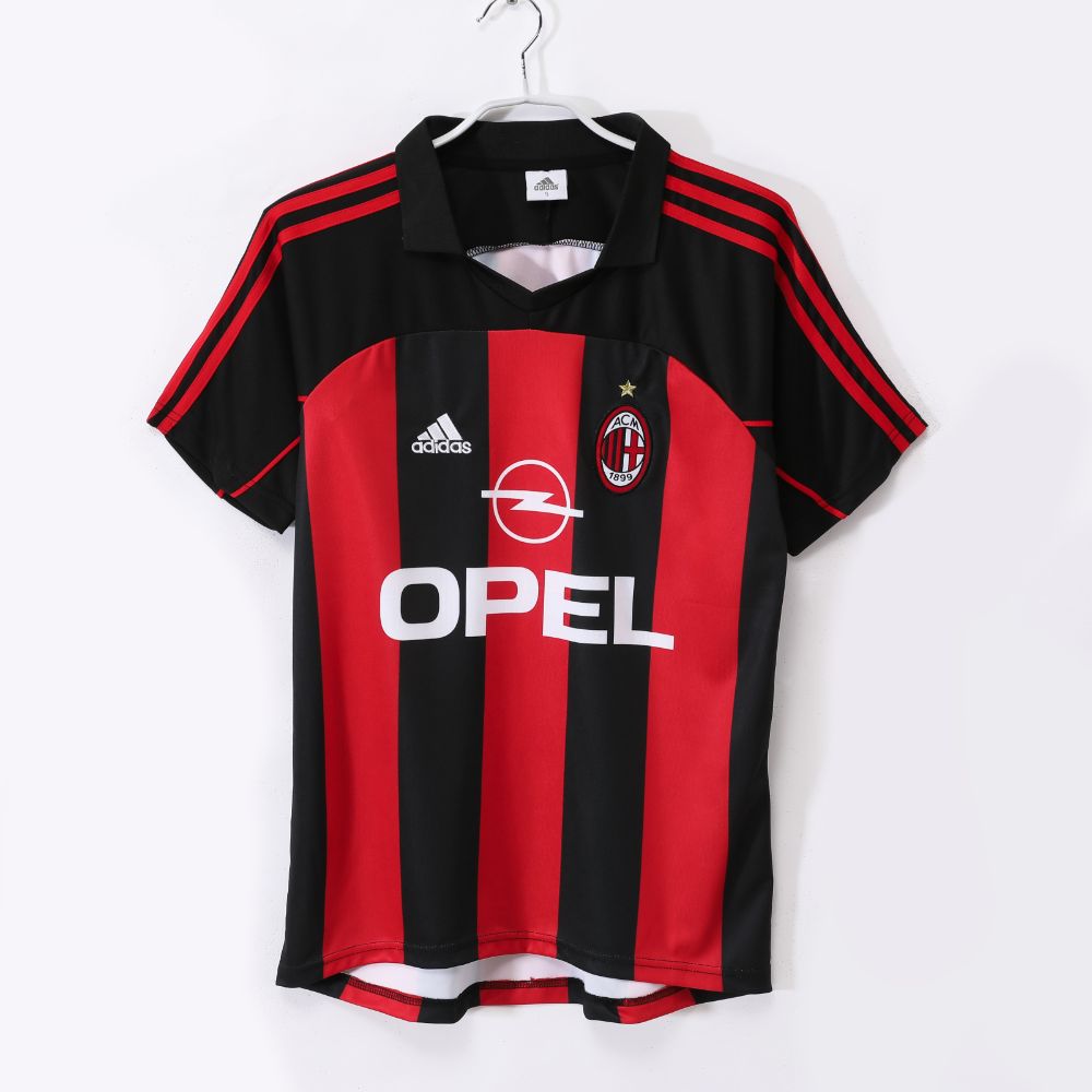 Camisa Milan 2002 - Versão Retrô