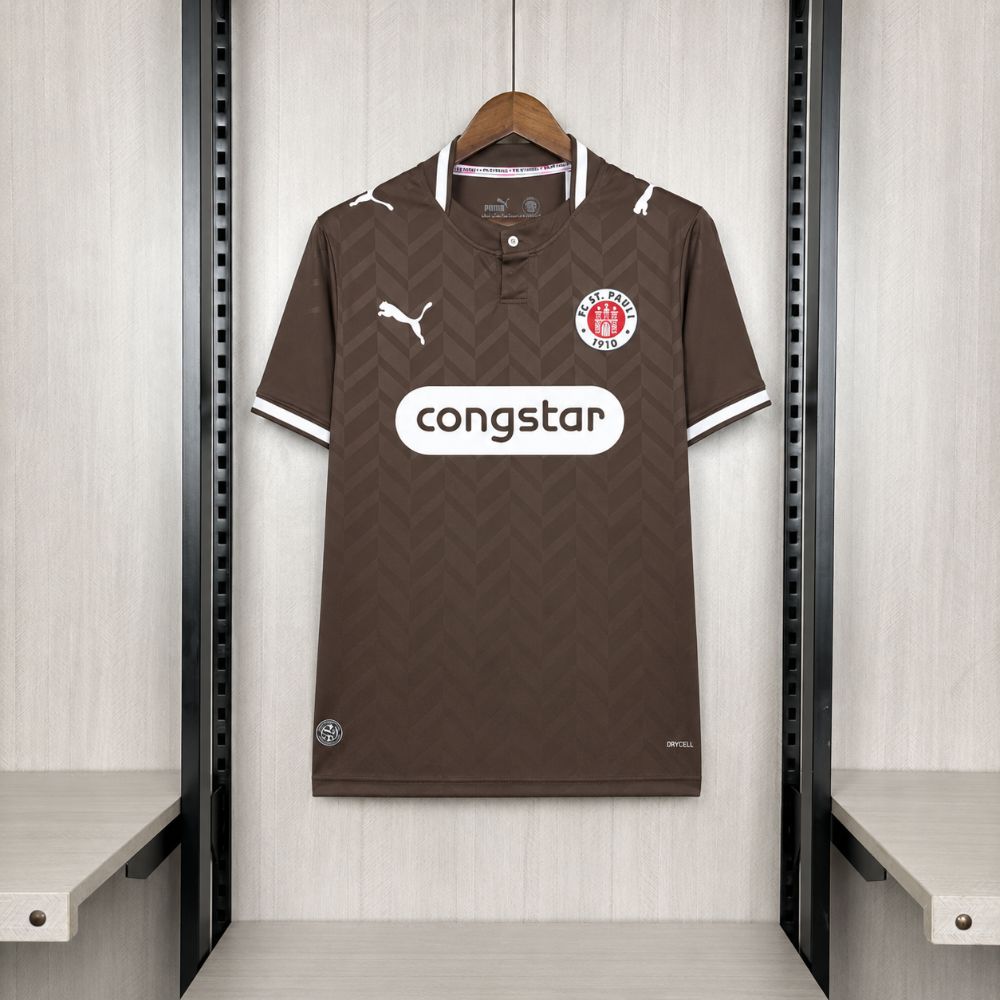 Camisa St Pauli Marrom 2026 - Versão Torcedor