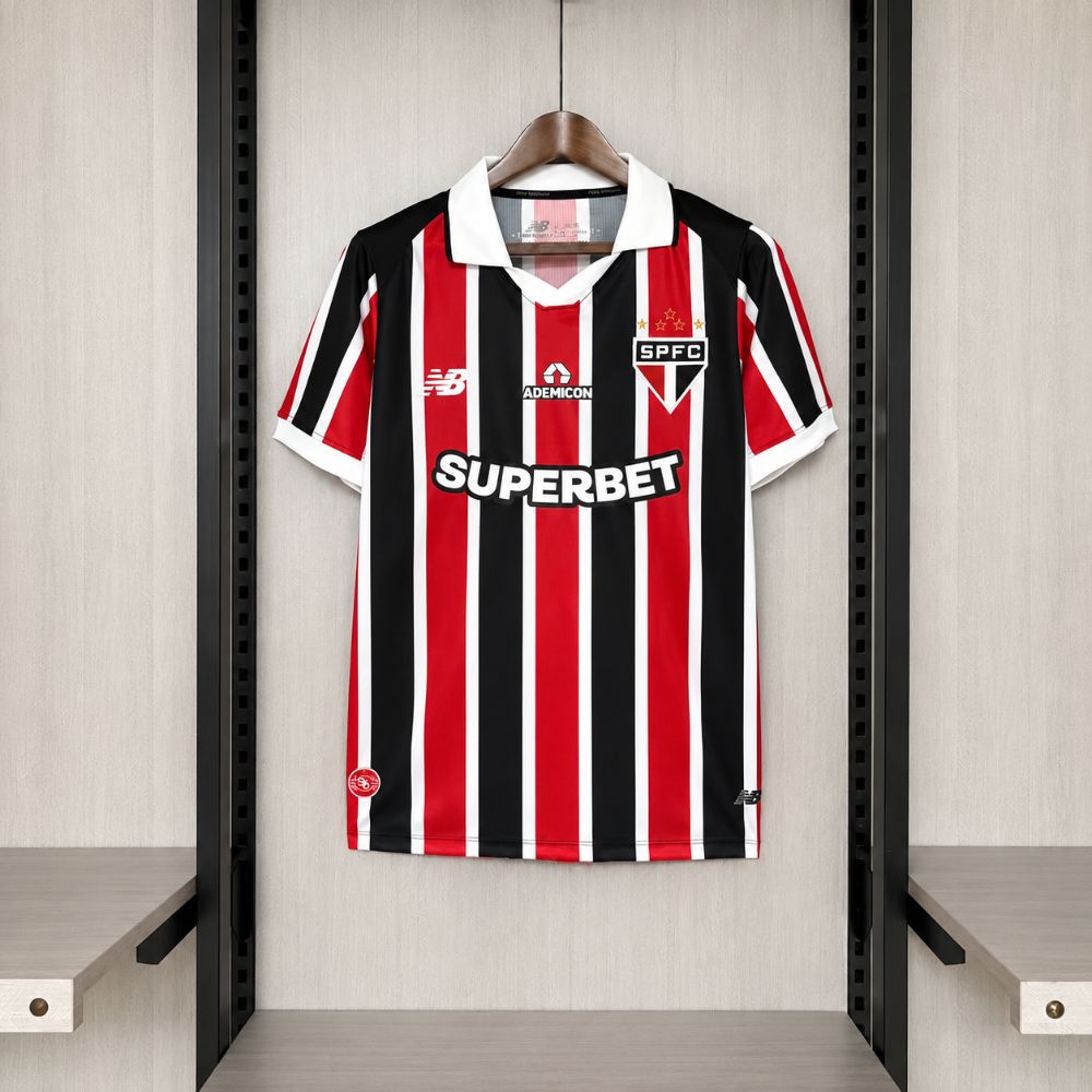 Camisa São Paulo Modelo Tricolor 2026 - Versão Torcedor