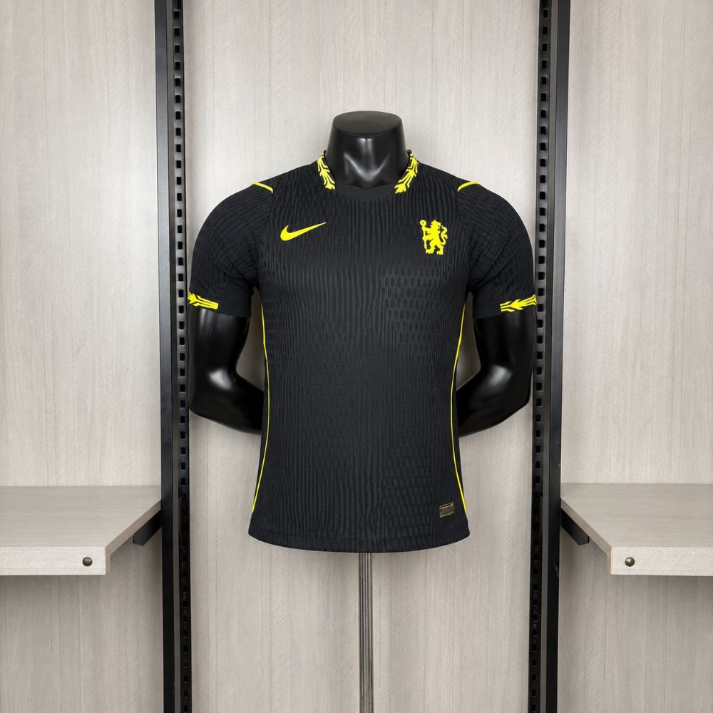 Camisa Chelsea Preta 2026 - Versão Jogador