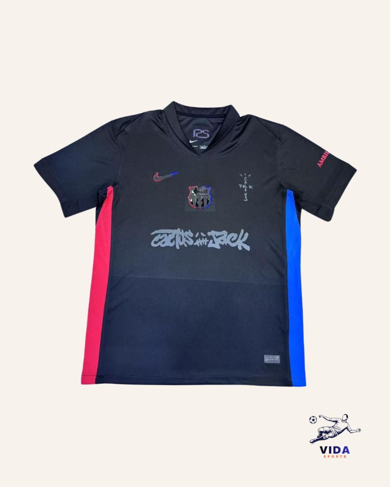 Camisa Barça Cactusjack 2025 - Versão Torcedor