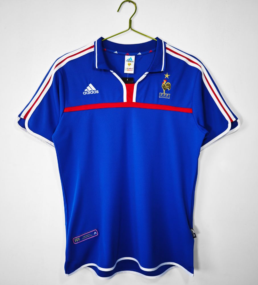 Camisa França Azul 2000 - Versão Retrô